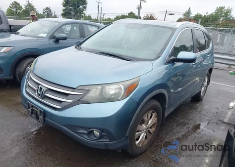 2013 Honda Cr-V Ex-L из США, поврежденный, VIN 5J6RM3H71DL029844